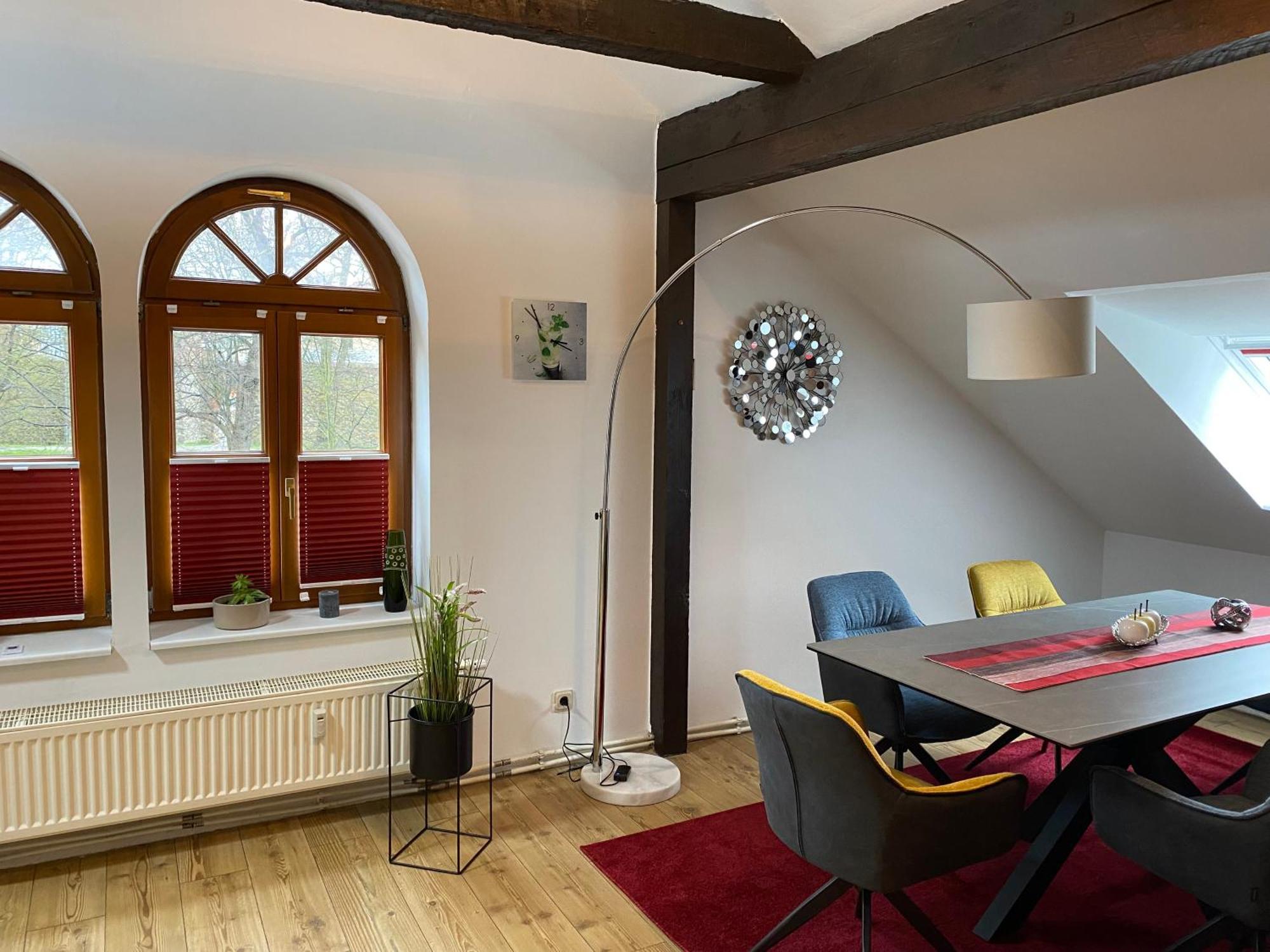 Stilvolle Ferienwohnung In Historischer Stadtvilla Neubrandenburg Zewnętrze zdjęcie